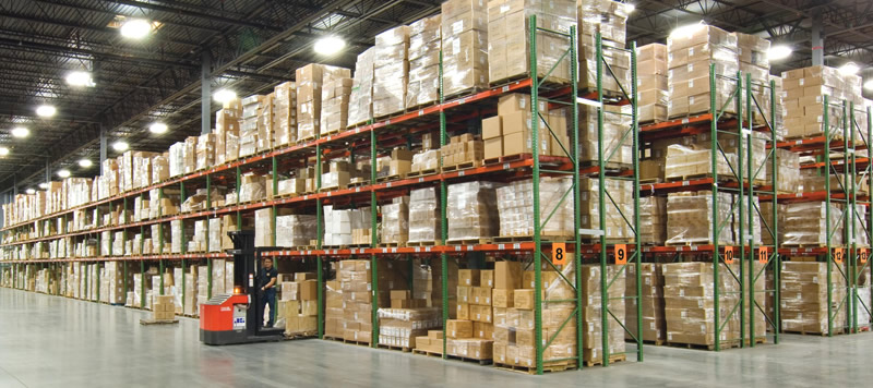 Industrial warehouse racking installation in Atlanta Georgia